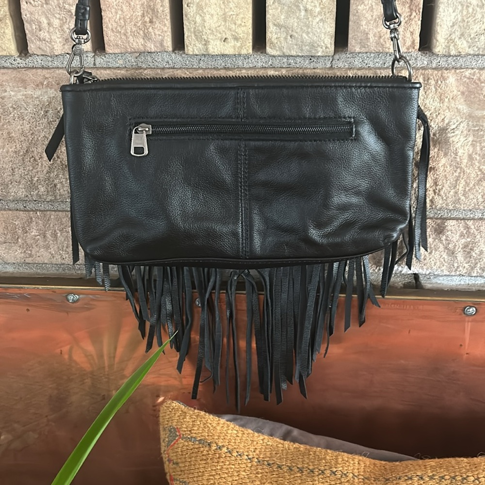 The Sak Black Fringe Women's Bag - Picture 5 of 5